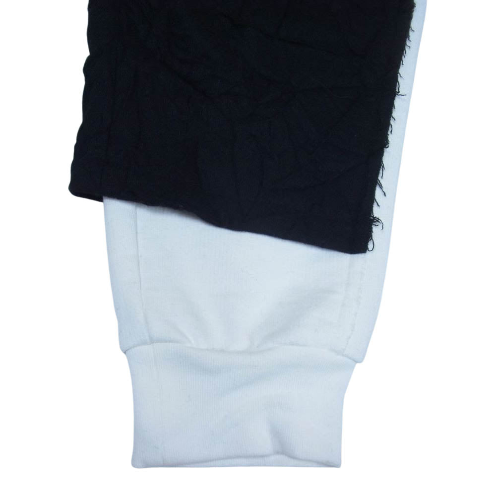 LIMI feu リミフゥ LX-P01-115 PANTALON RIDES FLANELLE 2 TUCK 2タック フランネル スウェットパンツ ブラック系 2【中古】