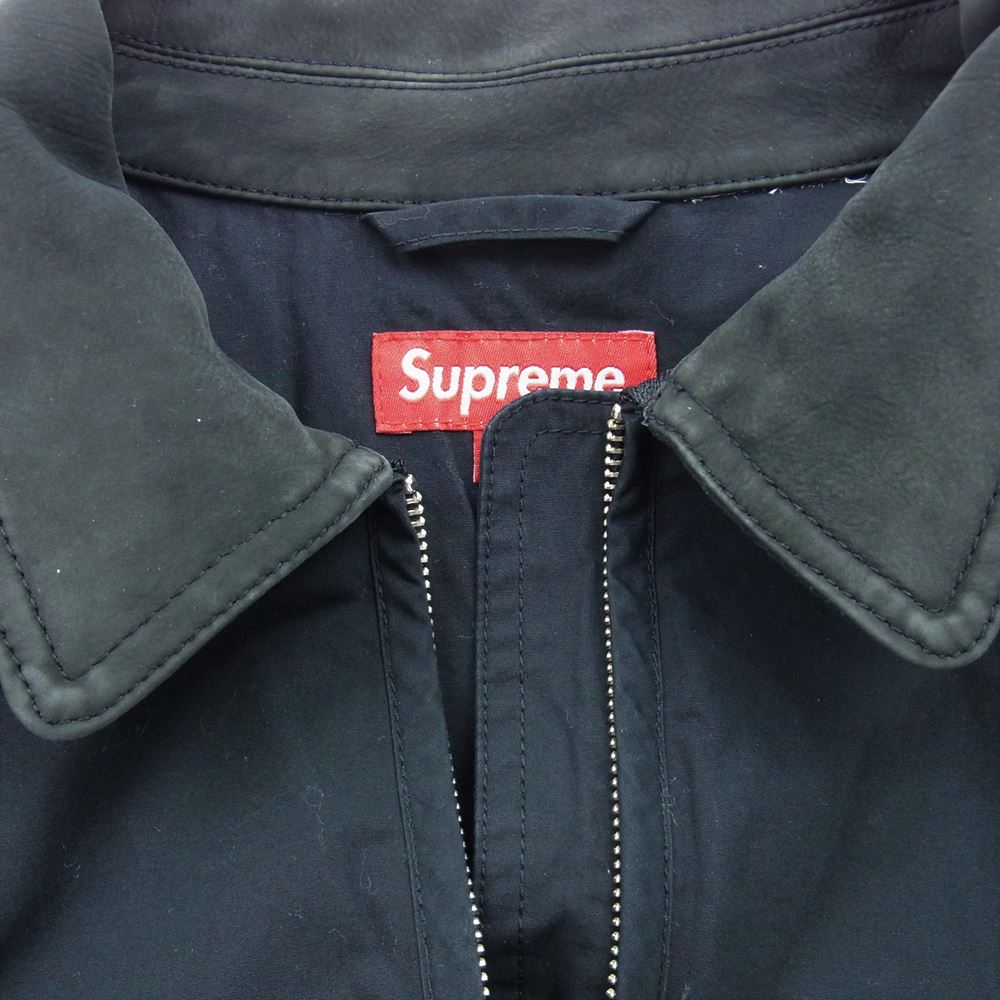 Supreme シュプリーム 22AW Cotton Utility Jacket コットン ユーティリティー ジャケット ブラック系 L【極上美品】【中古】