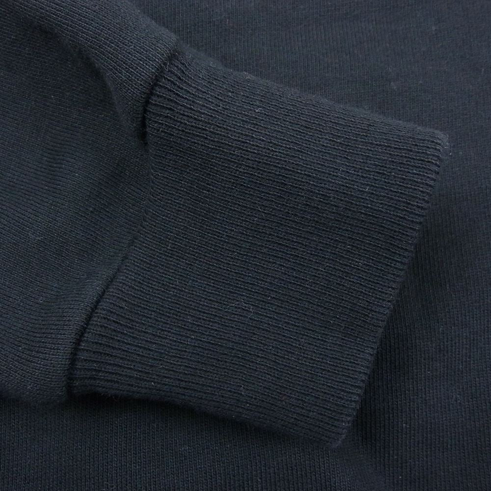 DRIES VAN NOTEN ドリスヴァンノッテン コットン クルーネック スウェット トレーナー ブラック系 M【中古】