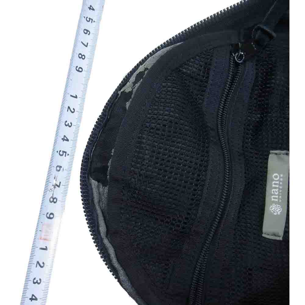 GREGORY グレゴリー ナノユニバース Let it Ride 別注 DAY PACK デイパック ナイロン バックパック ブラック系【中古】
