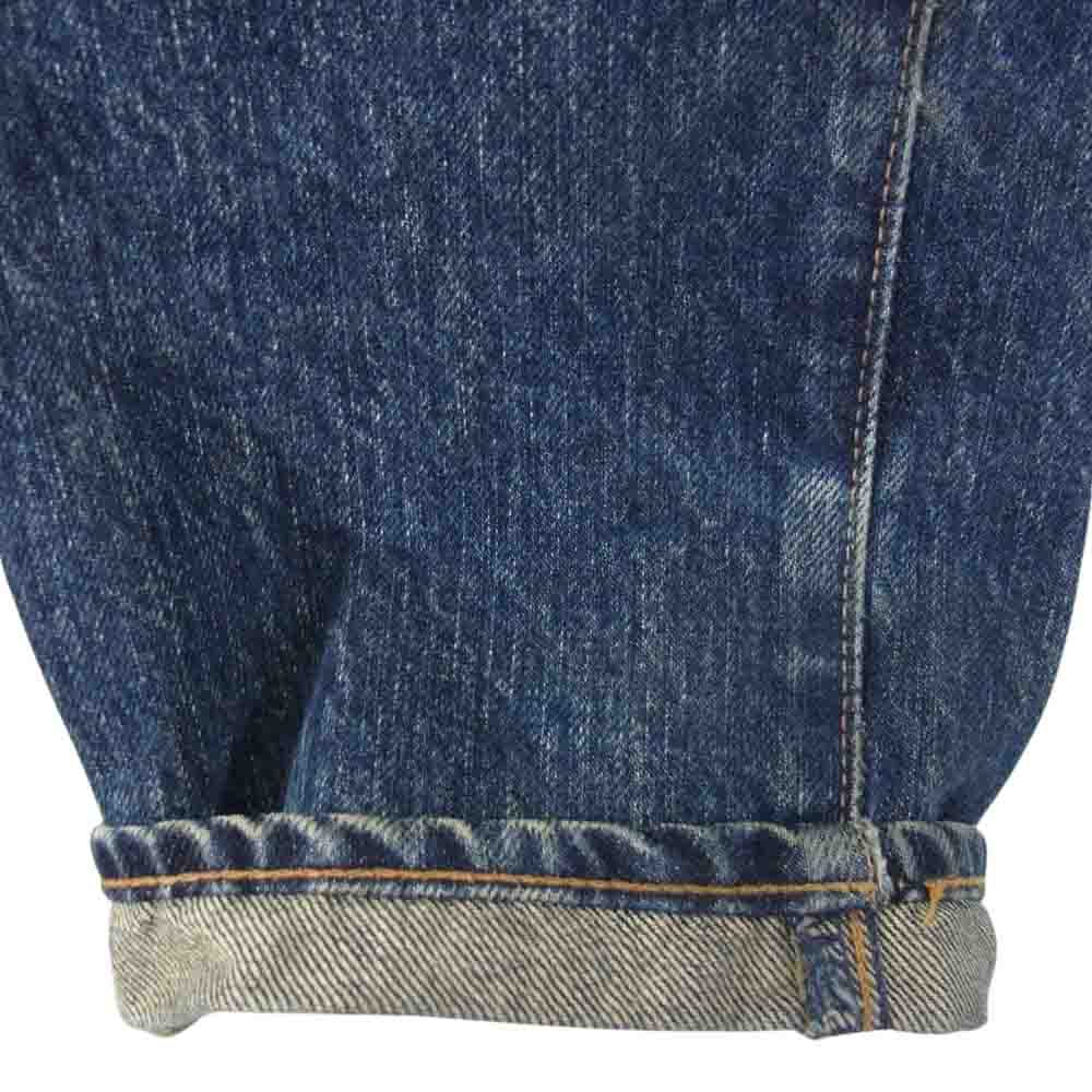 HYSTERIC GLAMOUR ヒステリックグラマー 0203AP06 ウォッシュ加工 スタッズ デニム パンツ インディゴブルー系 28【中古】