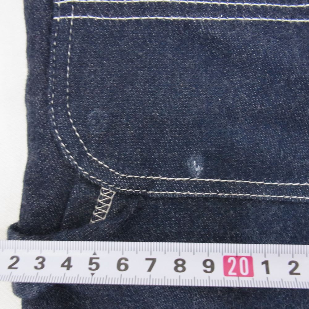 HYSTERIC GLAMOUR ヒステリックグラマー 0234AP02 ペインター パンツ ネイビー系 S【中古】