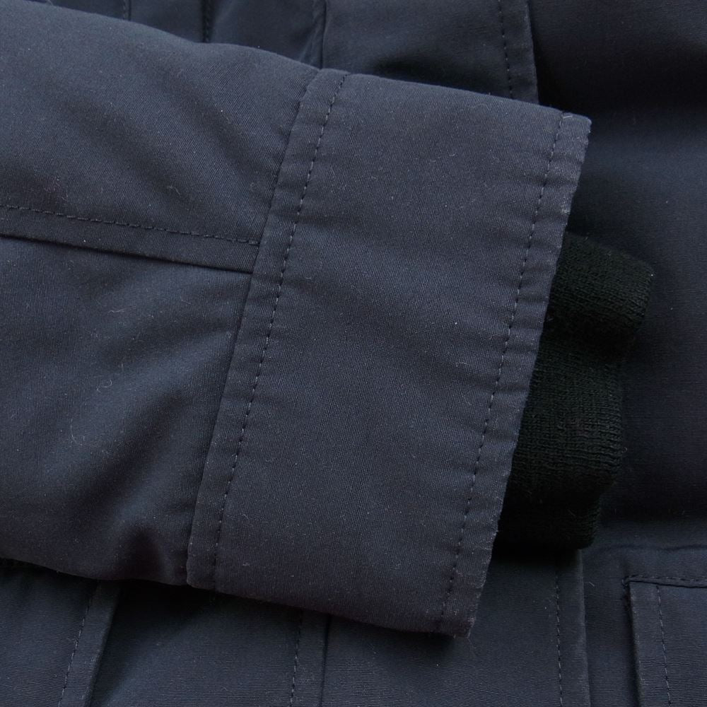 CANADA GOOSE カナダグース 2300JL 国内正規品 グリフィン Charlotte Parka シャーロット パーカー ファー ダウン ジャケット ネイビー系 S【中古】