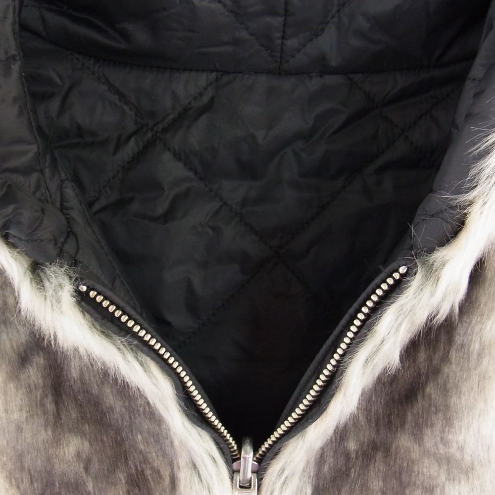 Supreme シュプリーム 20AW Faux Fur Reversible Hooded Jacket フェイクファー リバーシブル フーデッド ジャケット マルチカラー系 L【美品】【中古】