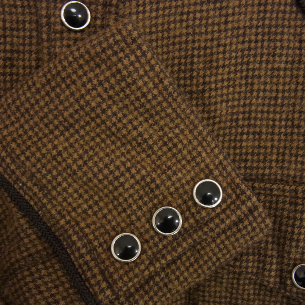 RUDE GALLERY ルードギャラリー Blackrebel ウエスタン 長袖 シャツ ブラウン系 M【中古】