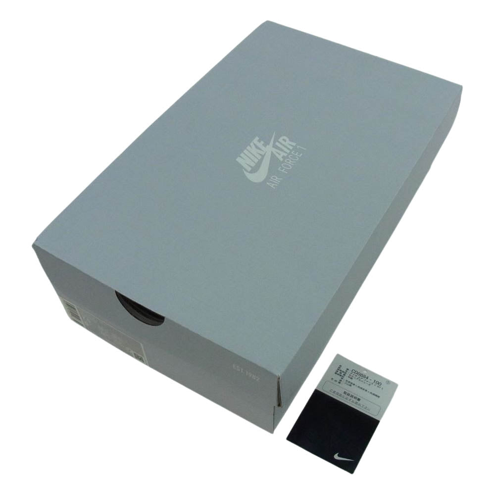 NIKE ナイキ CD0884-100 AIR FORCE 1 07 エアフォース ワン スニーカー ホワイト系 25.5cm【中古】