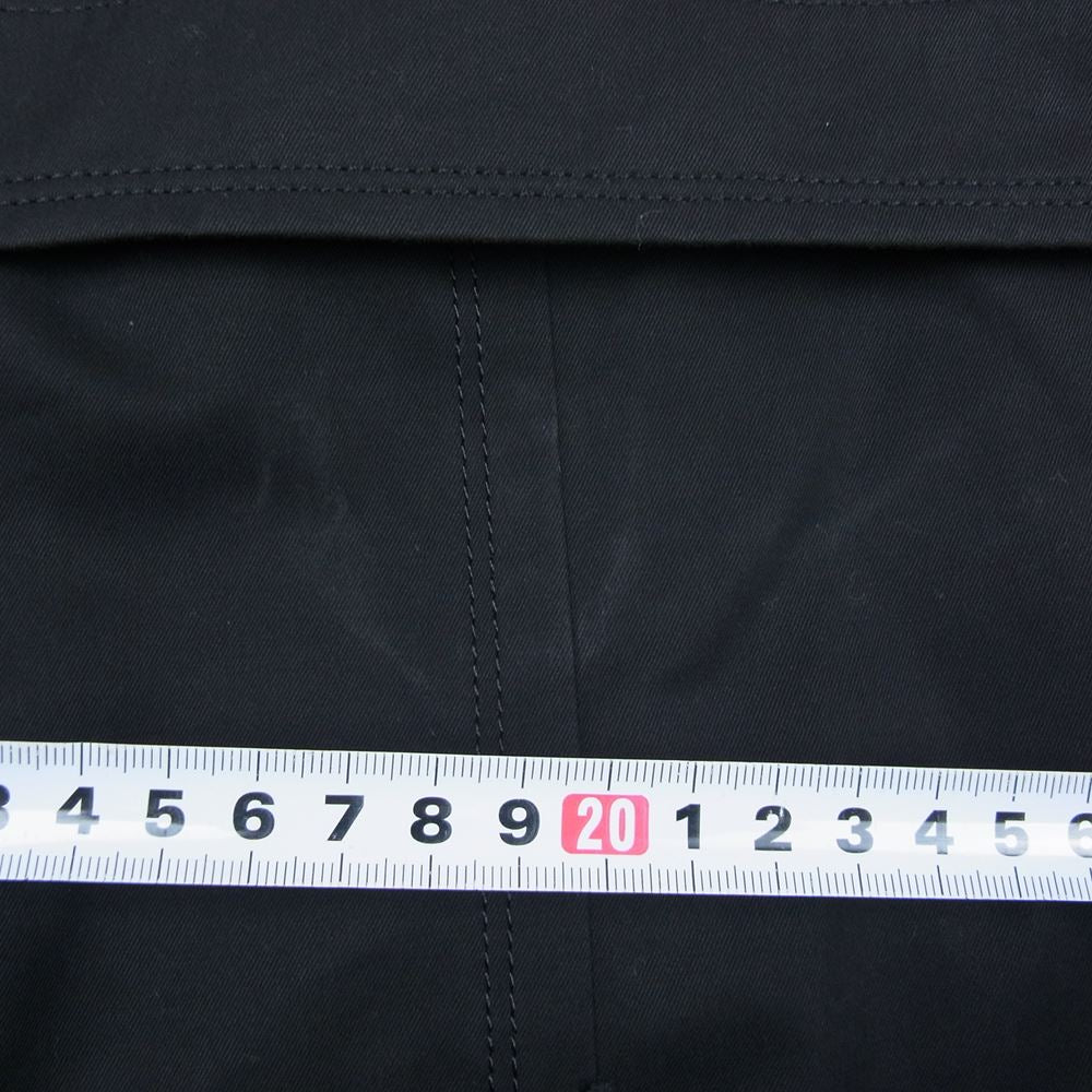BURBERRY BLACK LABEL バーバリーブラックレーベル BMA23-709-09 ブラックレーベル トレンチコート ノバチェック ブラック系 L【中古】