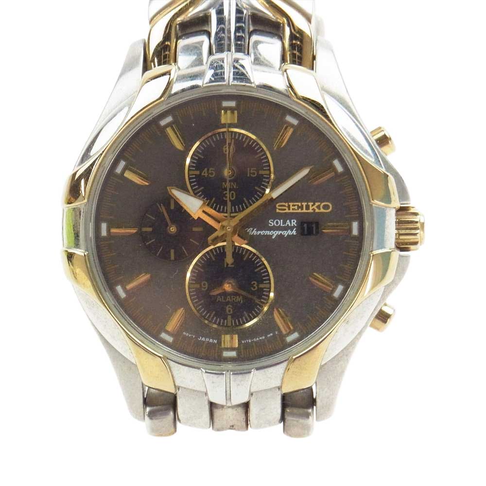 SEIKO セイコー SSC138 Excelsior Solar クロノグラフ ソーラー