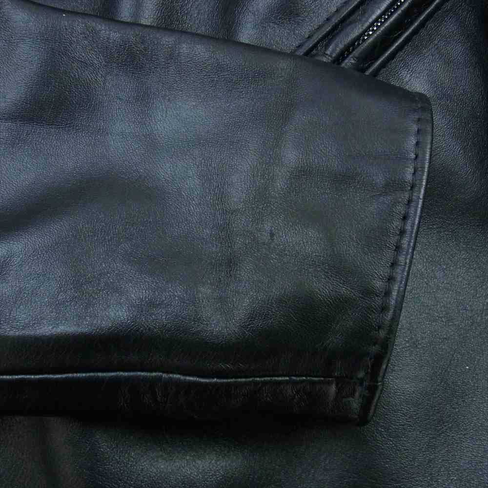Lewis Leathers ルイスレザー #441T TIGHT FIT CYCLONE サイクロン タイトフィット ライダース ジャケット ブラック系 36【美品】【中古】