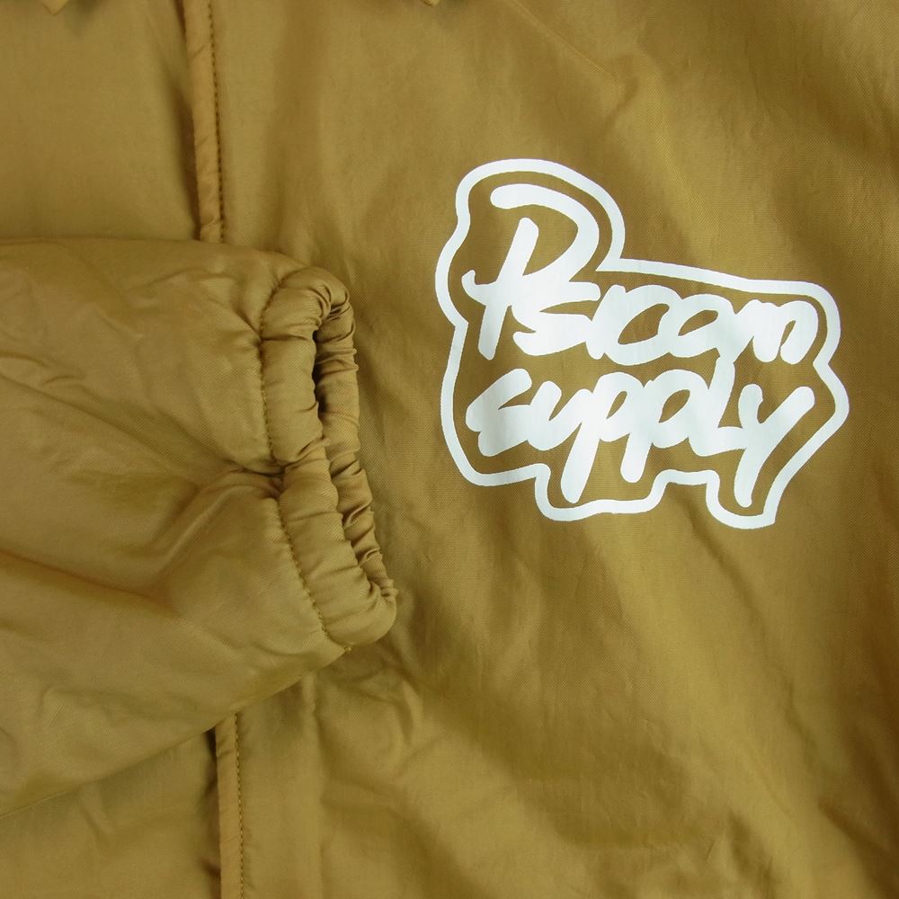 Psicom サイコム BOA COACH JKT SUPPLY ボア コーチ ジャケット ナイロン 日本製 ブラウン系 M【美品】【中古】