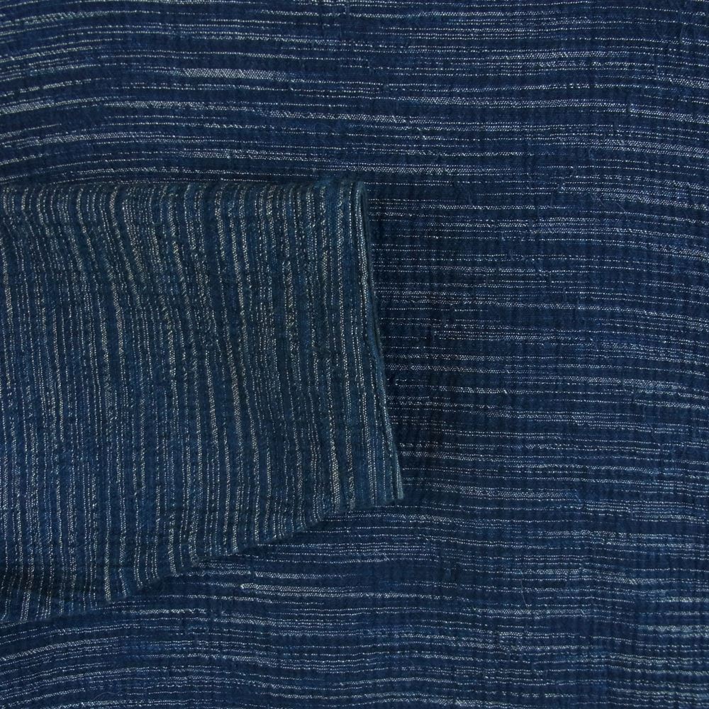 PORTER CLASSIC ポータークラシック 19AW KASURI SMOCK INDIGO 絣 カスリ スモック インディゴ プルオーバー ジャケット シャツ インディゴブルー系 1【中古】