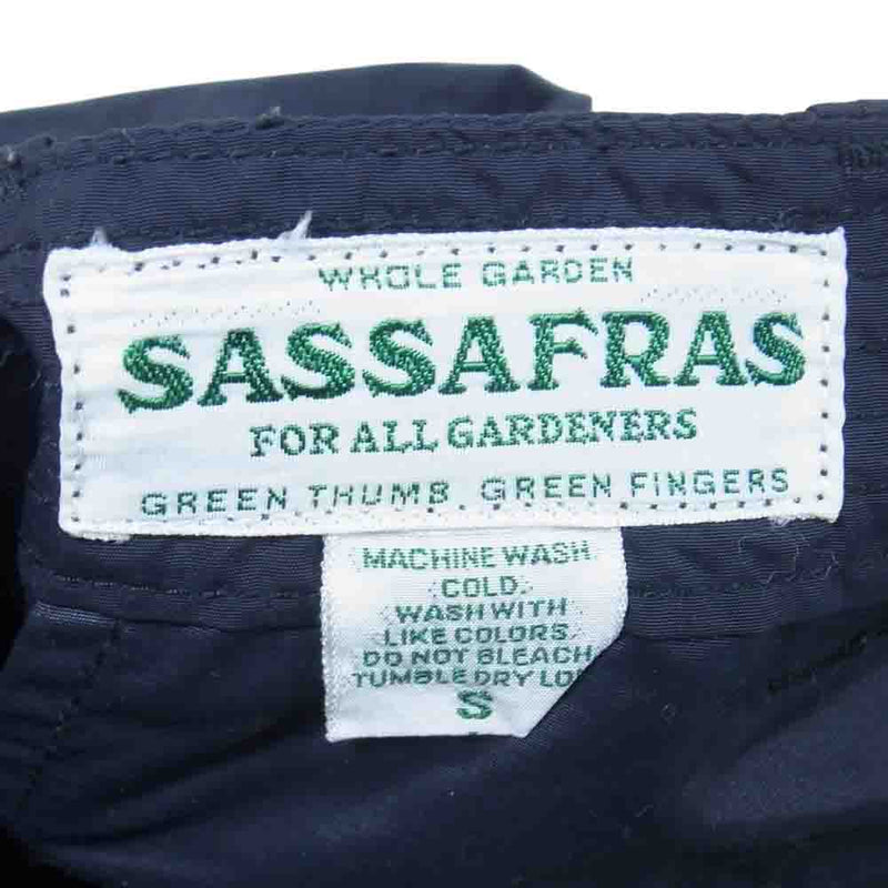 SASAFRAS ササフラス Botanical Scout Pants 1/2 ボタニカル スカウト パンツ 1/2 ショーツ ブラック系 –  ブランド古着 LIFE