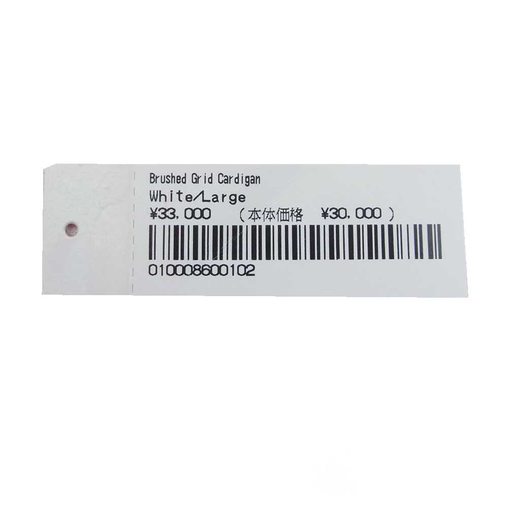 Supreme シュプリーム 22SS Brushed Grid Cardigan ブラッシュド グリッド モヘア カーディガン ベージュ系 L【美品】【中古】