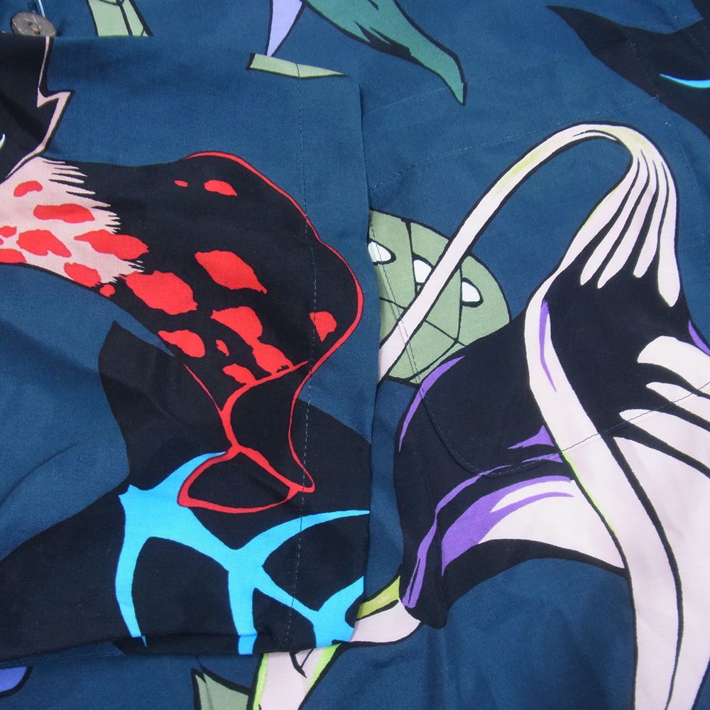 WACKO MARIA ワコマリア 22SS 22SSE-WMS-HI01 HAWAIIAN SHIRT TYPE-1 ハワイアン シャツ S【美品】【中古】