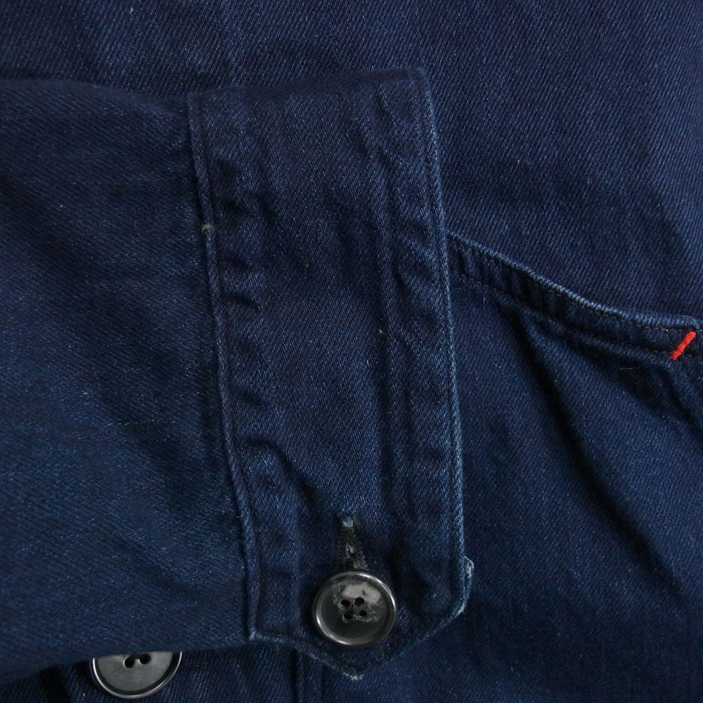 KAPITAL キャピタル EK-523 リンゴマン カバーオール デニム ジャケット インディゴブルー系 S【中古】