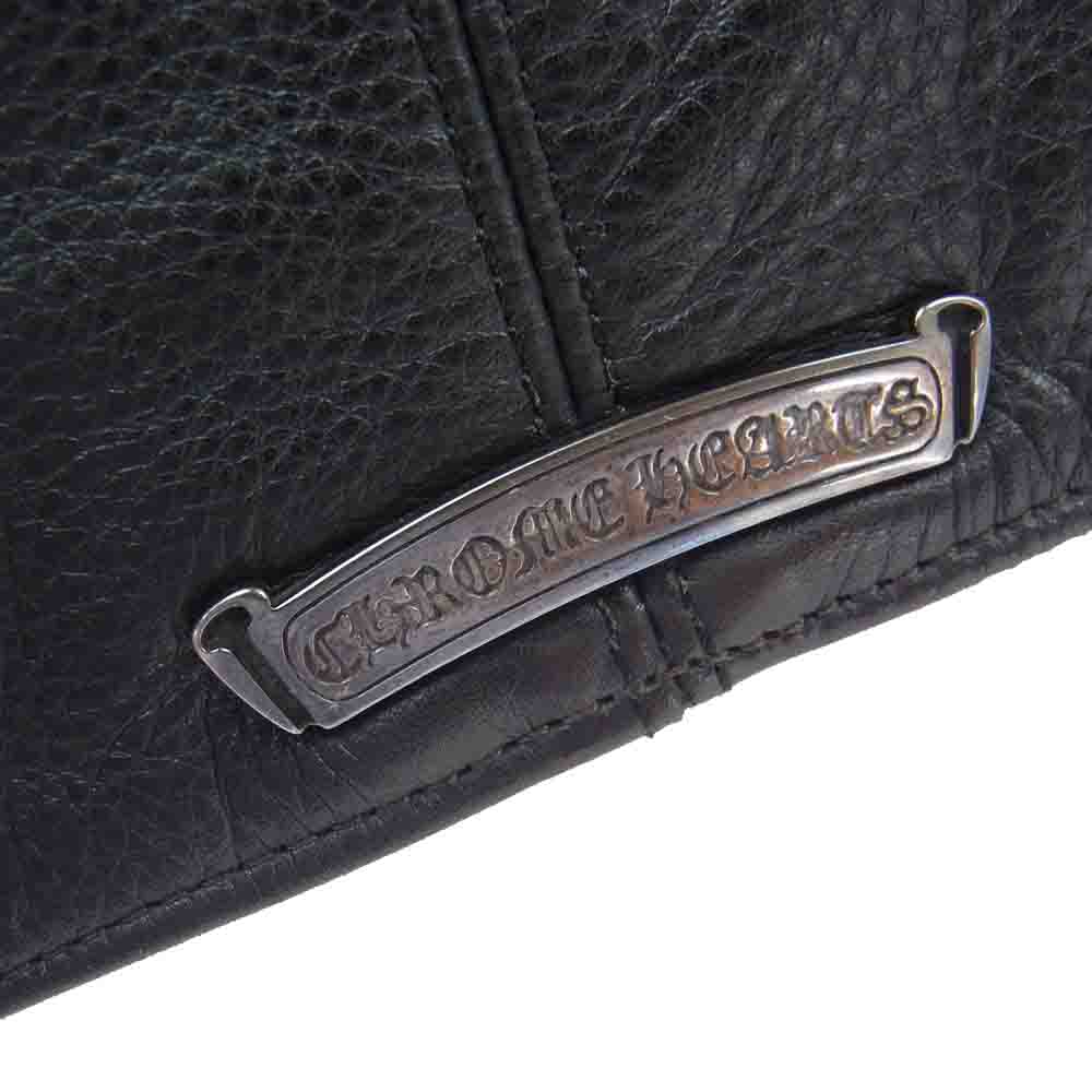 CHROME HEARTS クロムハーツ(原本無) Racing 2 レーシング2 レザージャケット ブラック系 L【中古】