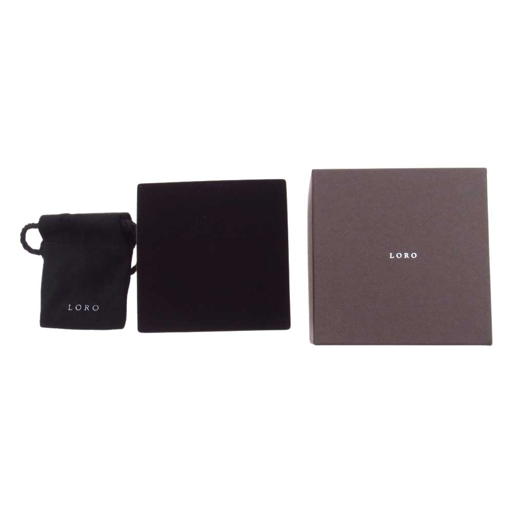 ロロ ストーン リング シルバー系【中古】