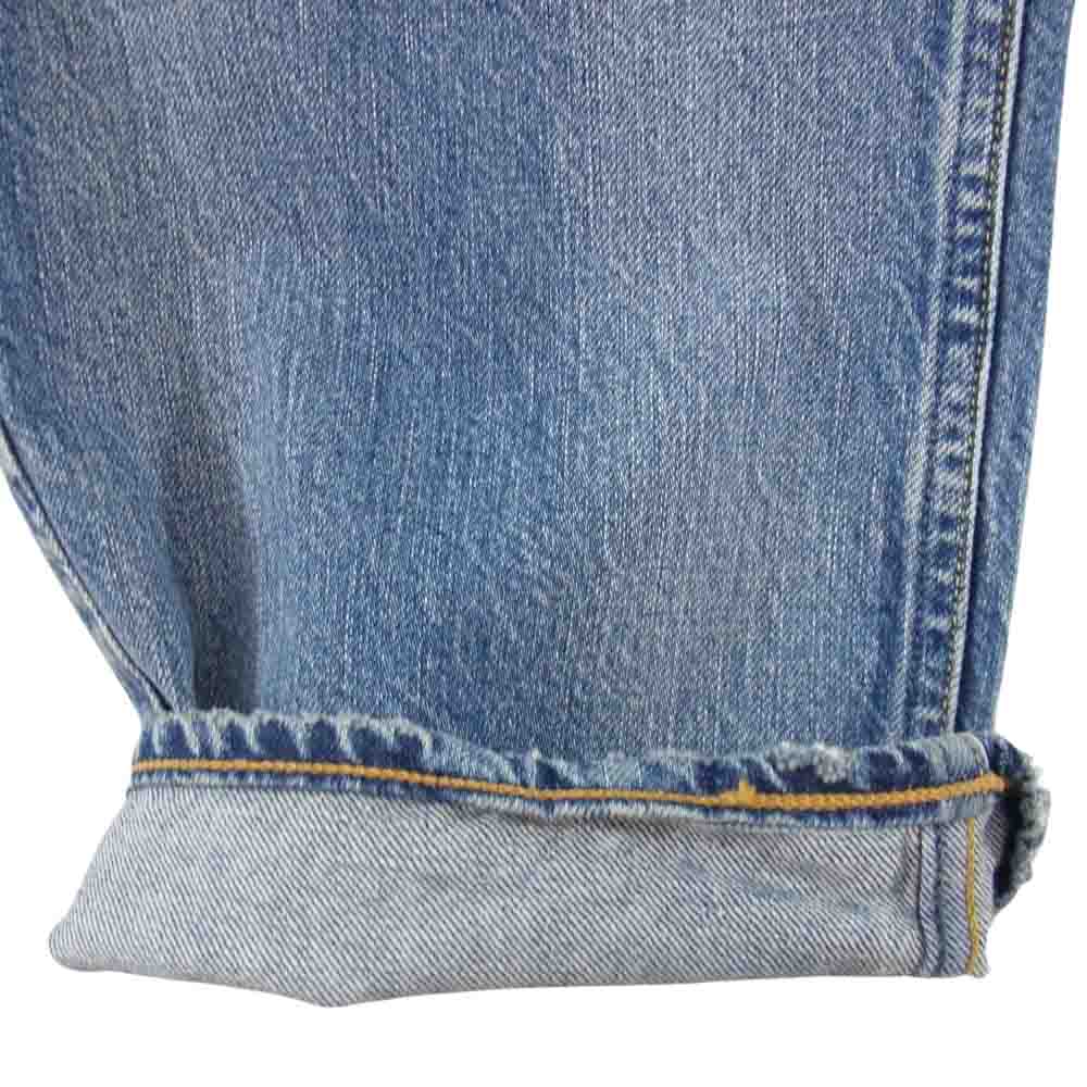 アッパーハイツ 加工 デニム パンツ インディゴブルー系 32【中古】