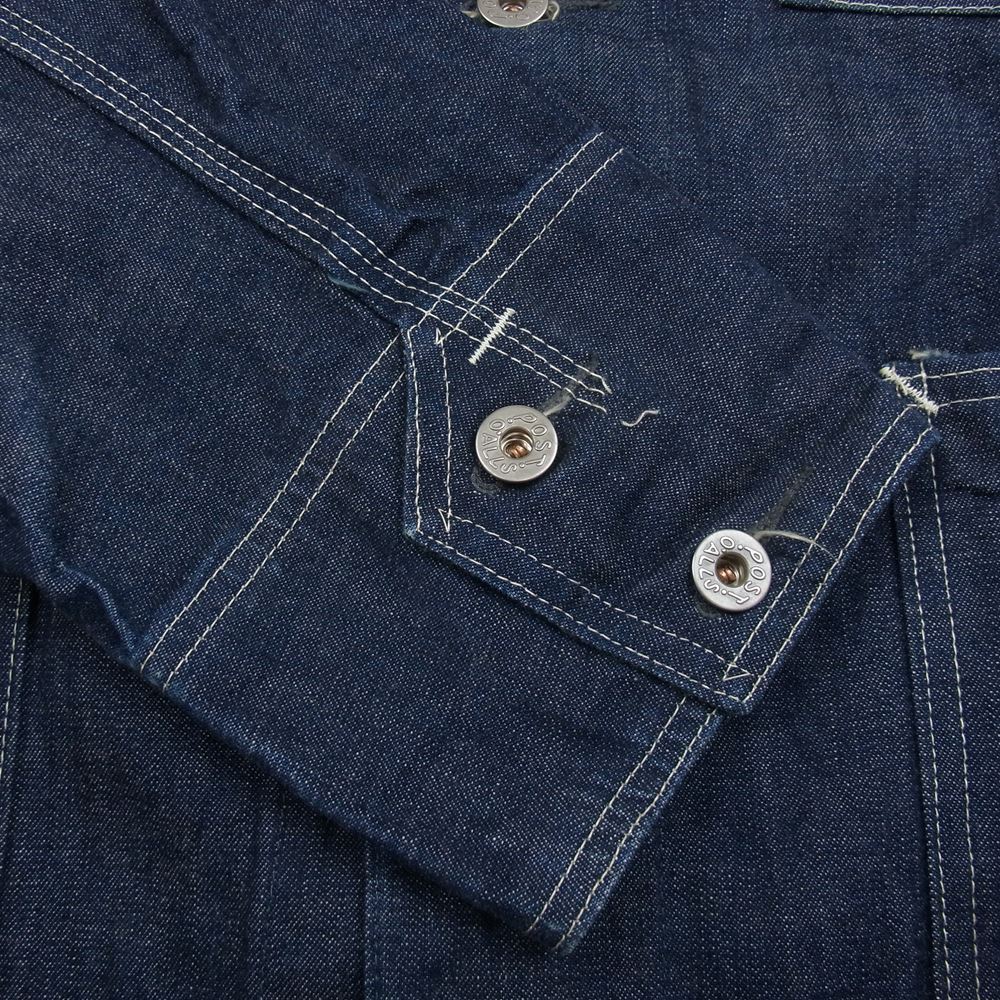 POST OVERALLS ポストオーバーオールズ ENGINEER'S JACKET JAPANESE 10oz. DENIM エンジニア デニム ジャケット インディゴブルー系 M【中古】
