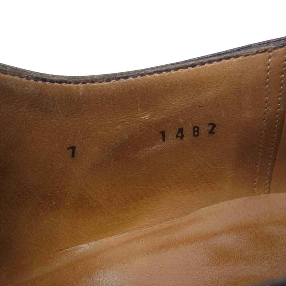 Berluti ベルルッティ 1482 タトゥーコレクション パンチング ホールカット シューズ ブラック系 7【中古】