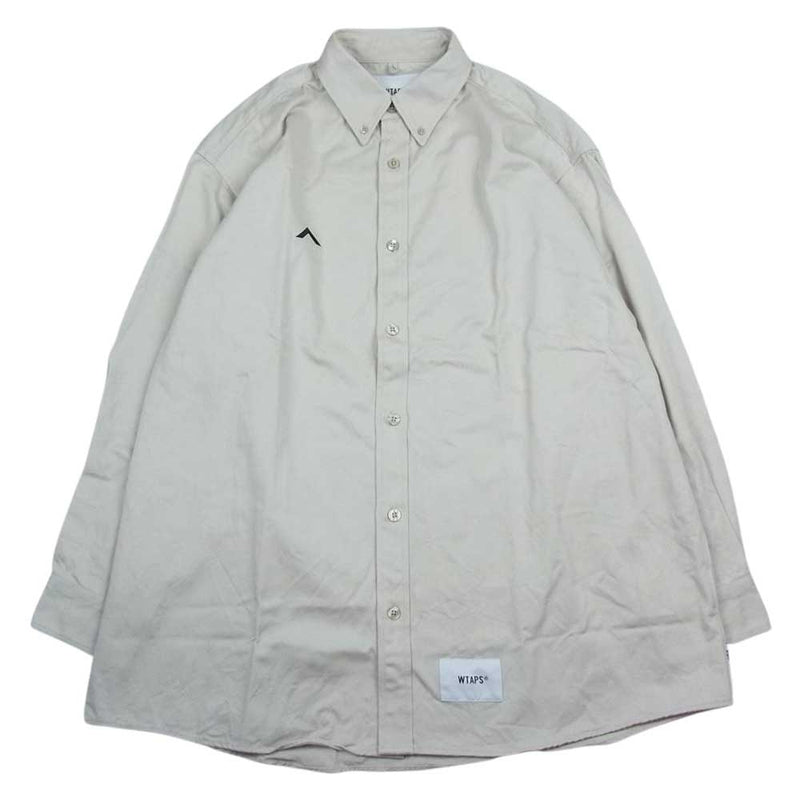WTAPS ダブルタップス 22SS 221GWDT-SHM01 BD 01/LS/COTTON.TWILL WTAPS ダブルタップス 22SS 221GWDT-SHM01 BD 01/LS/COTTON.TWILL