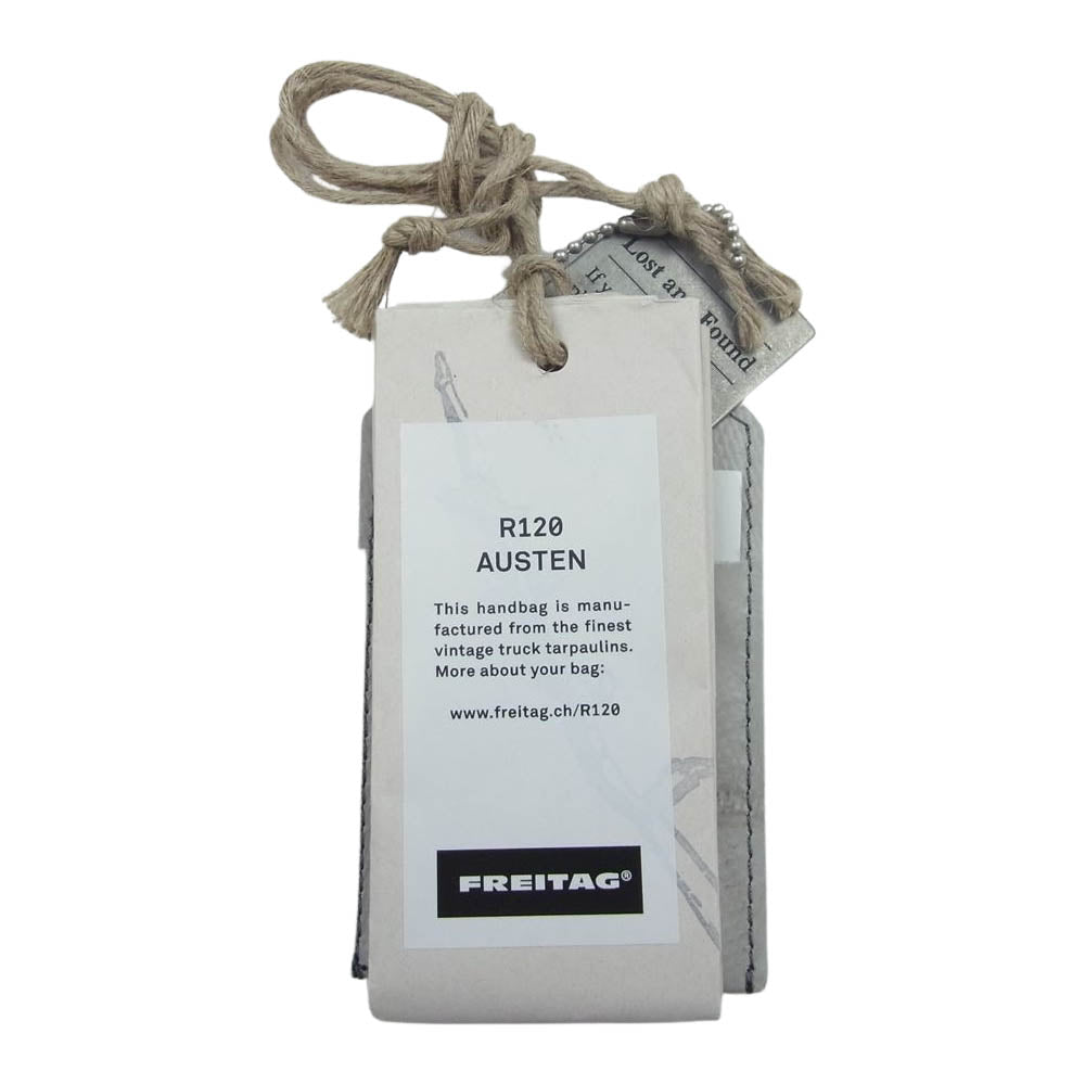 FREITAG フライターグ R120 AUSTEN 2way ショルダー ハンドバッグ グレー系【美品】【中古】