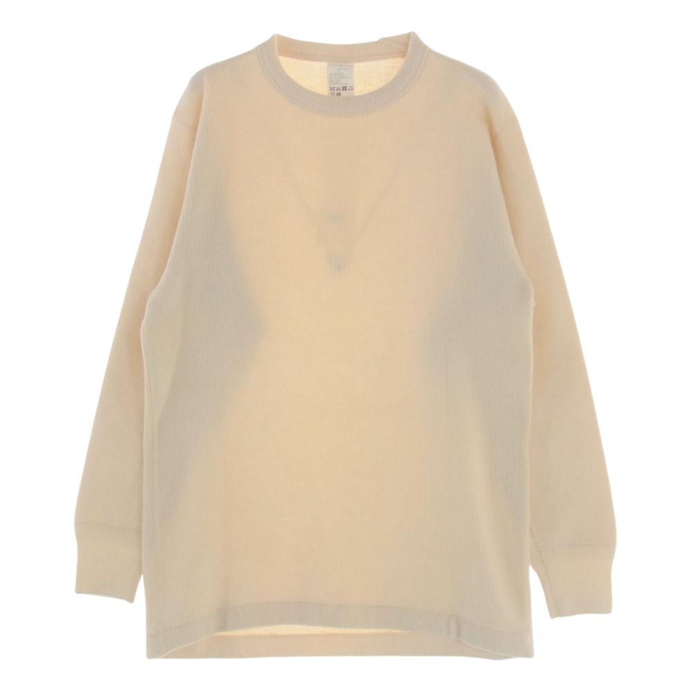 COMOLI コモリ 21AW U03-05008 ウールサープラス 長袖 クルーネック 