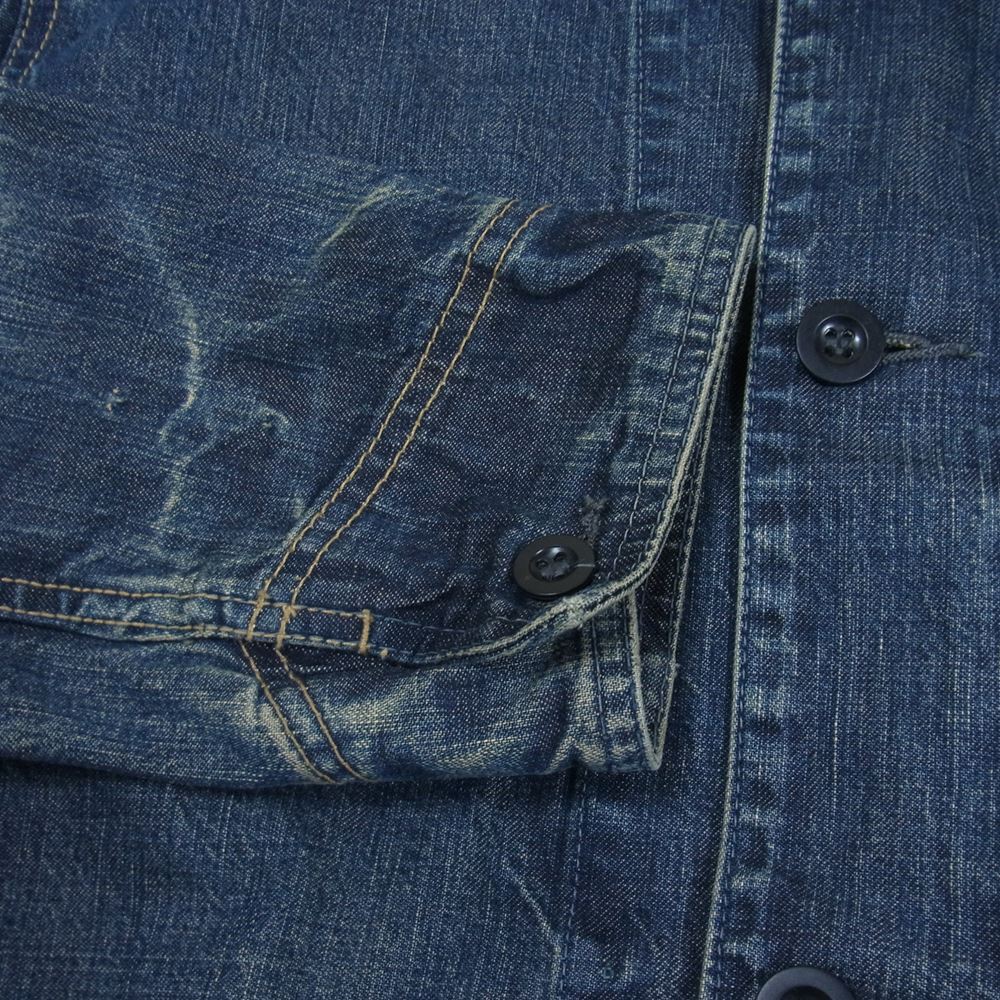 SPELL BOUND スペルバウンド 48-088C デニム カバーオール ワークジャケット インディゴブルー系 3【中古】