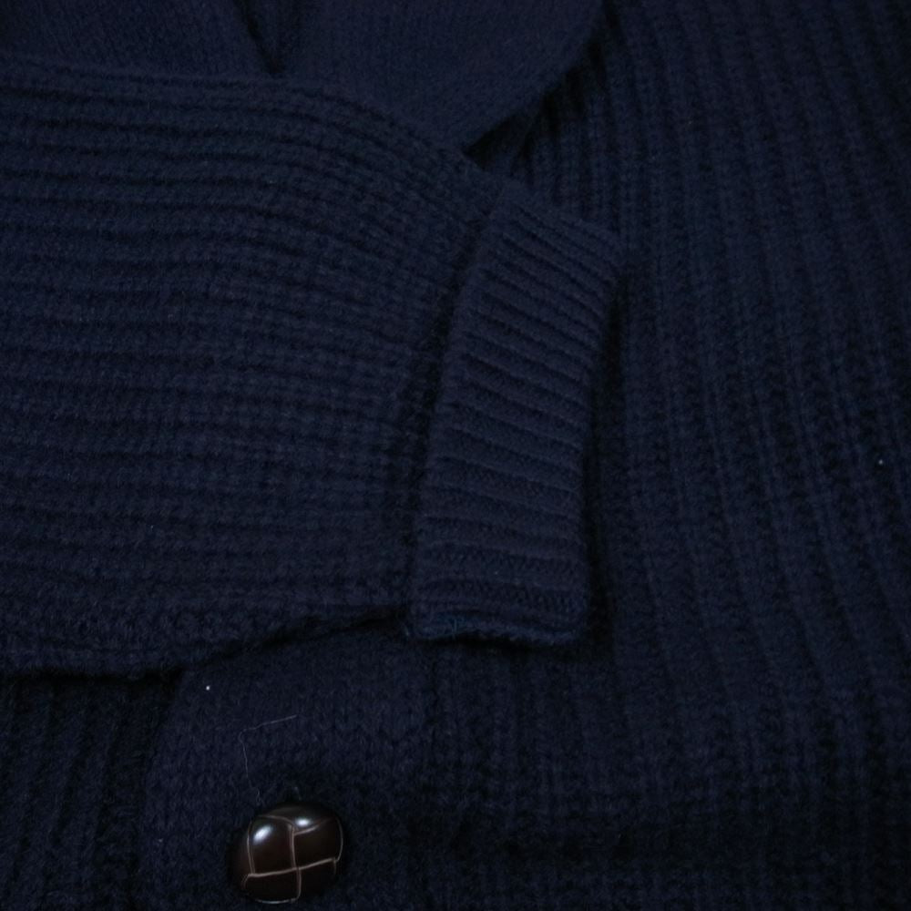 BY GLADHAND バイグラッドハンド BYGH-19AW-06 ROYAL GLADDEN ショールカラー ニット カーディガン ダークネイビー系 L【中古】