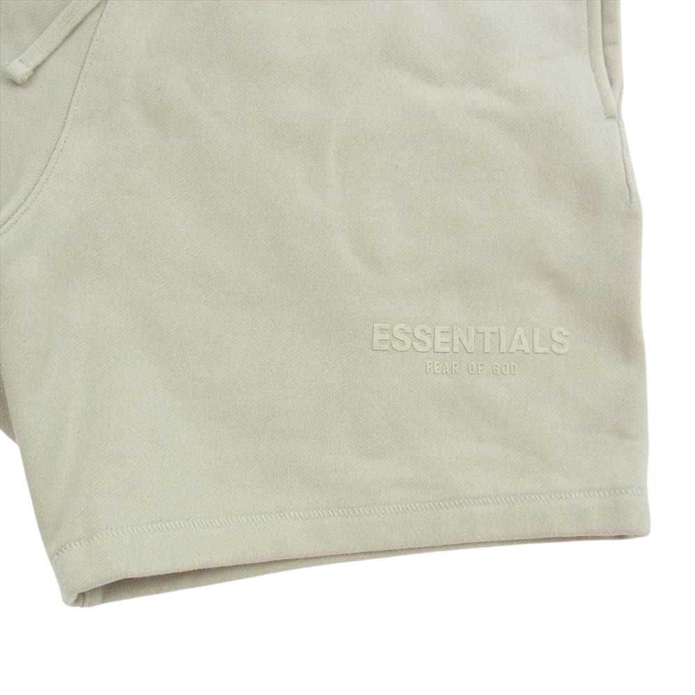 FEAR OF GOD フィアオブゴッド ESSENTIALS エッセンシャルズ スウェット ショートパンツ ベージュ系 S【中古】