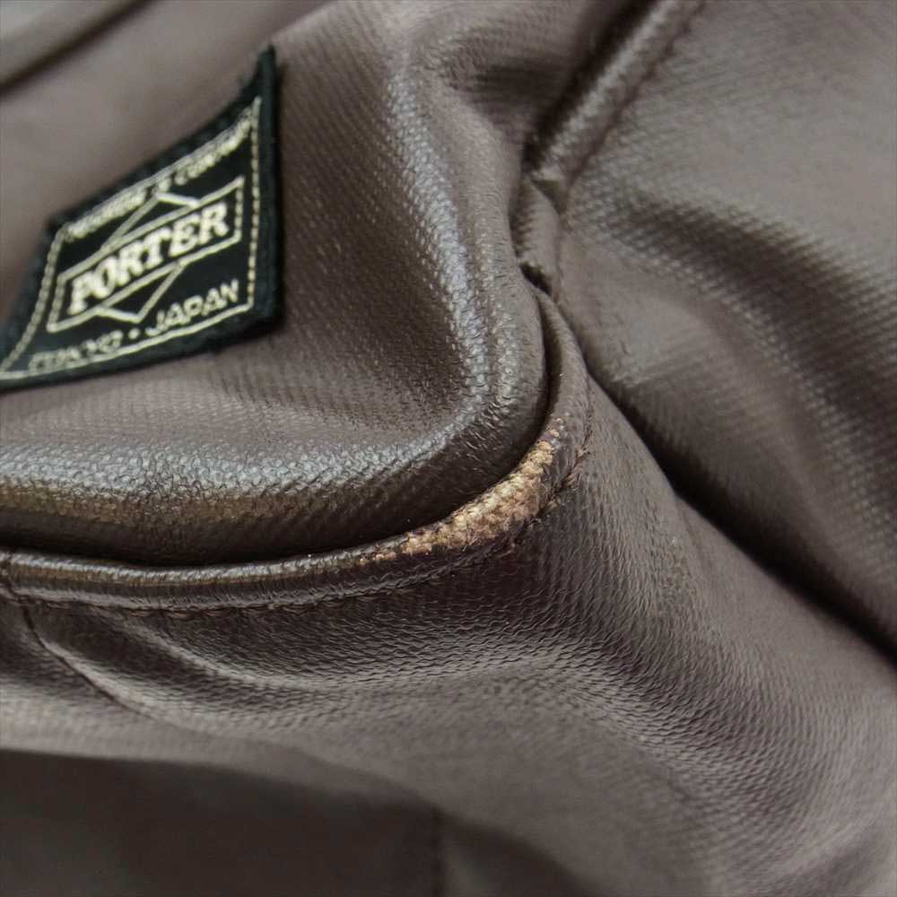 PORTER ポーター フリースタイル ボストン バッグ ブラウン系【中古】