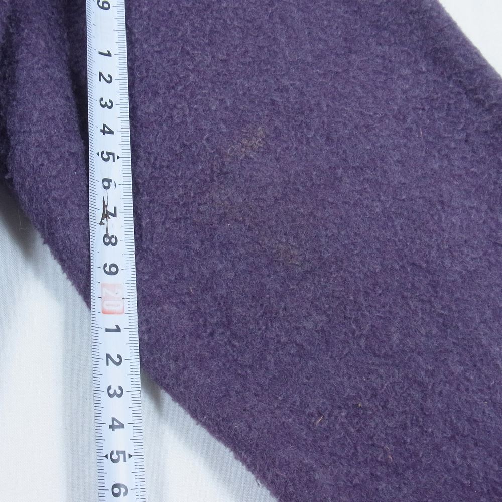 THE NORTH FACE ノースフェイス 80s 茶タグ 英国製 Fleece フリース ジャケット パープル系 M【中古】