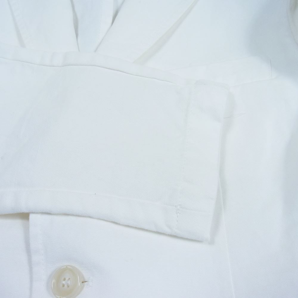 ジャンネット CORALLO イタリア製 リネン混 2B テーラードジャケット ホワイト系 42【中古】