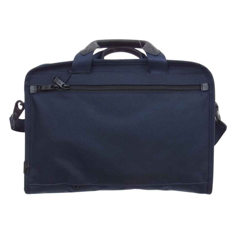 TUMI トゥミ 26101 SLIM DELUXE PORTFOLIO スリム デラックス ポートフォリオ 2WAY ブリーフケース  ネイビー系【新古品】【未使用】【中古】