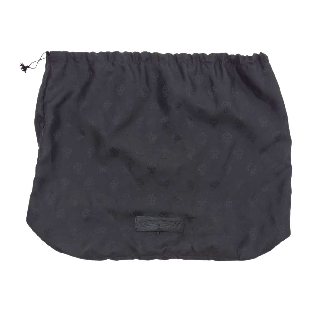 CHROME HEARTS クロムハーツ(原本有) FS TOTE クロスパッチ レザー トートバッグ ブラック系【中古】