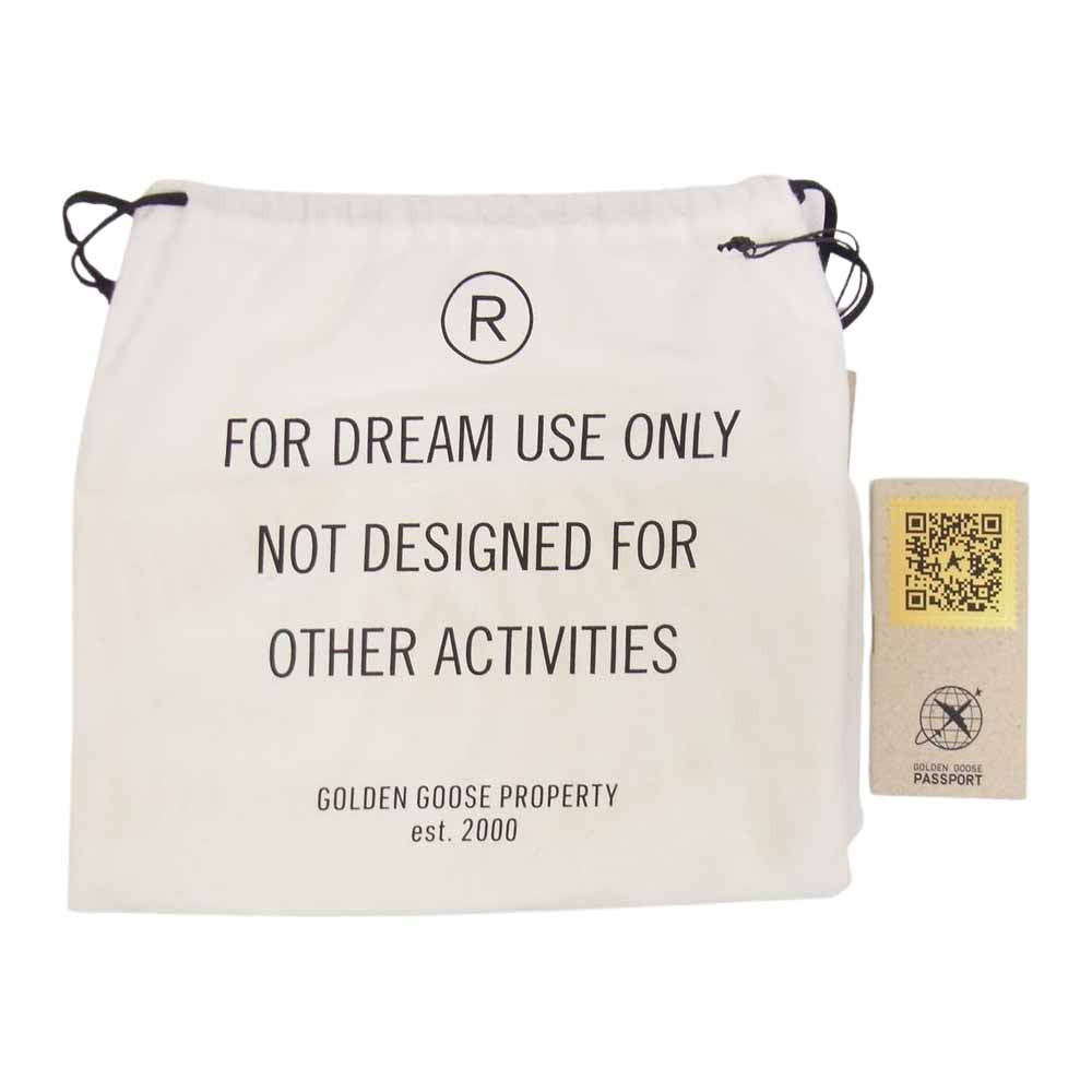 GOLDEN GOOSE ゴールデングース G36WA884.B9 レザー スター リスト ゼブラ ハラコ ポーチ クラッチ バッグ ブラウン系【中古】