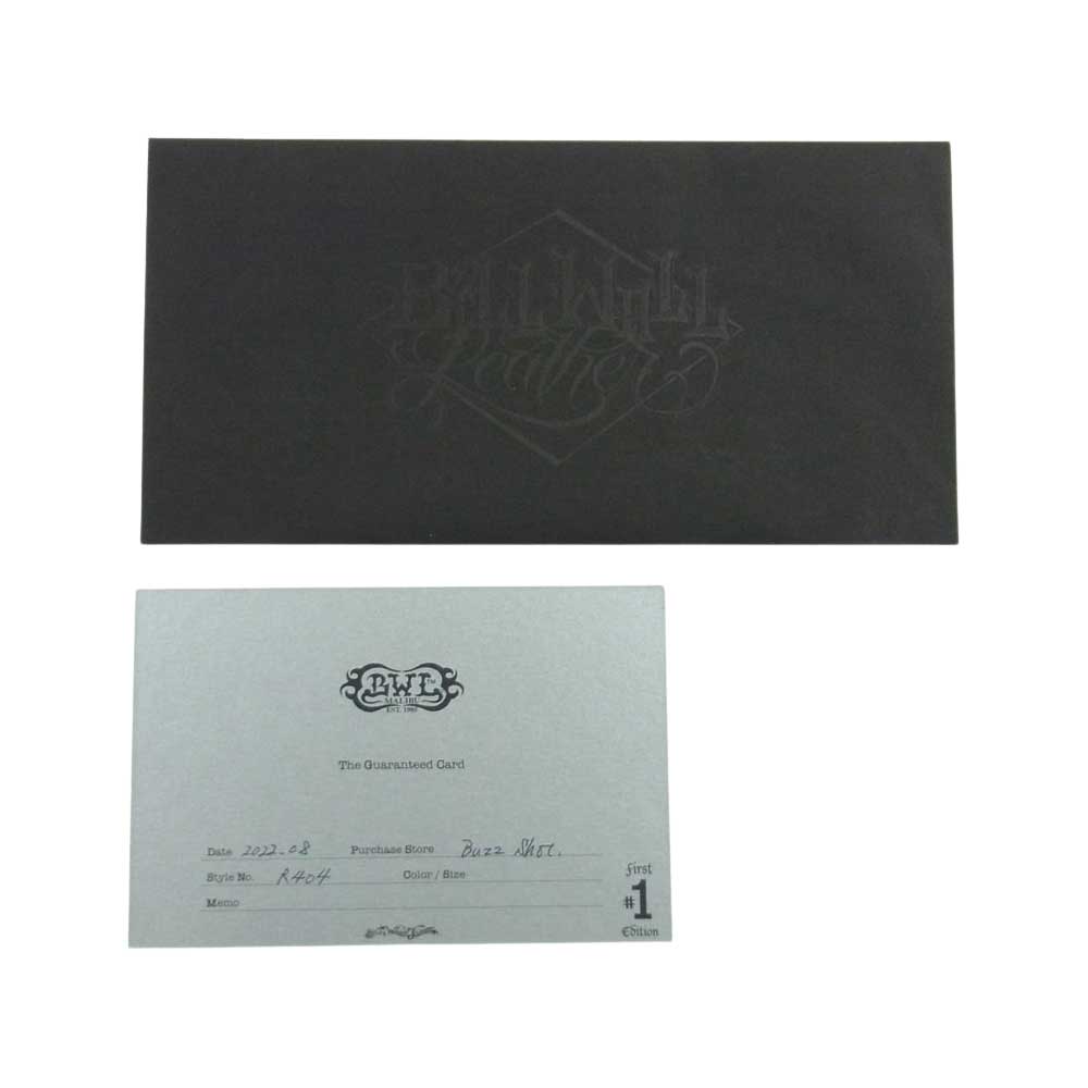 BILL WALL LEATHER ビルウォールレザー R404 ギャランティー付属 25th Anniversary Band Ring 25周年 バンド リング シルバー系 9号【美品】【中古】
