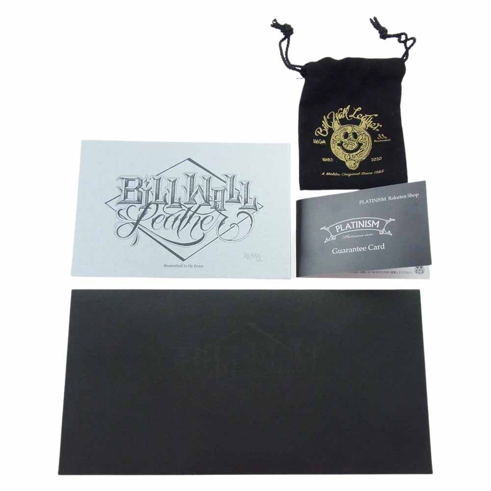 BILL WALL LEATHER ビルウォールレザー N872 ギャランティー付属 BALL CHAIN ボール チェーン シルバー系【美品】【中古】