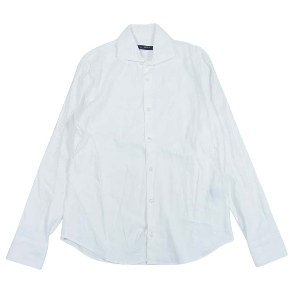 1piu1uguale3 ウノピュウノウグァーレトレ 長袖シャツ MRS136 LIU004 PLAIN LINEN ホリゾンタルカラー プレーン リネン 長袖 シャツ グリーン系 VI【美品】【中古】 1piu1uguale3 ウノピュウノウグァーレトレ MRS136 LIU004 PLAIN LINEN