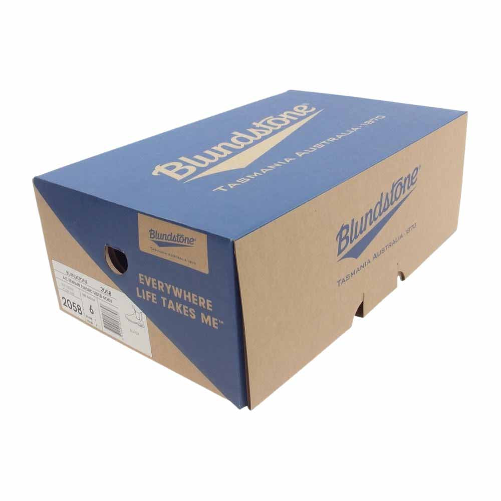 ブランドストーン 2058 ALL-TERRAIN ELASTIC SIDE サイドゴア ブーツ ブラック系 US7【中古】
