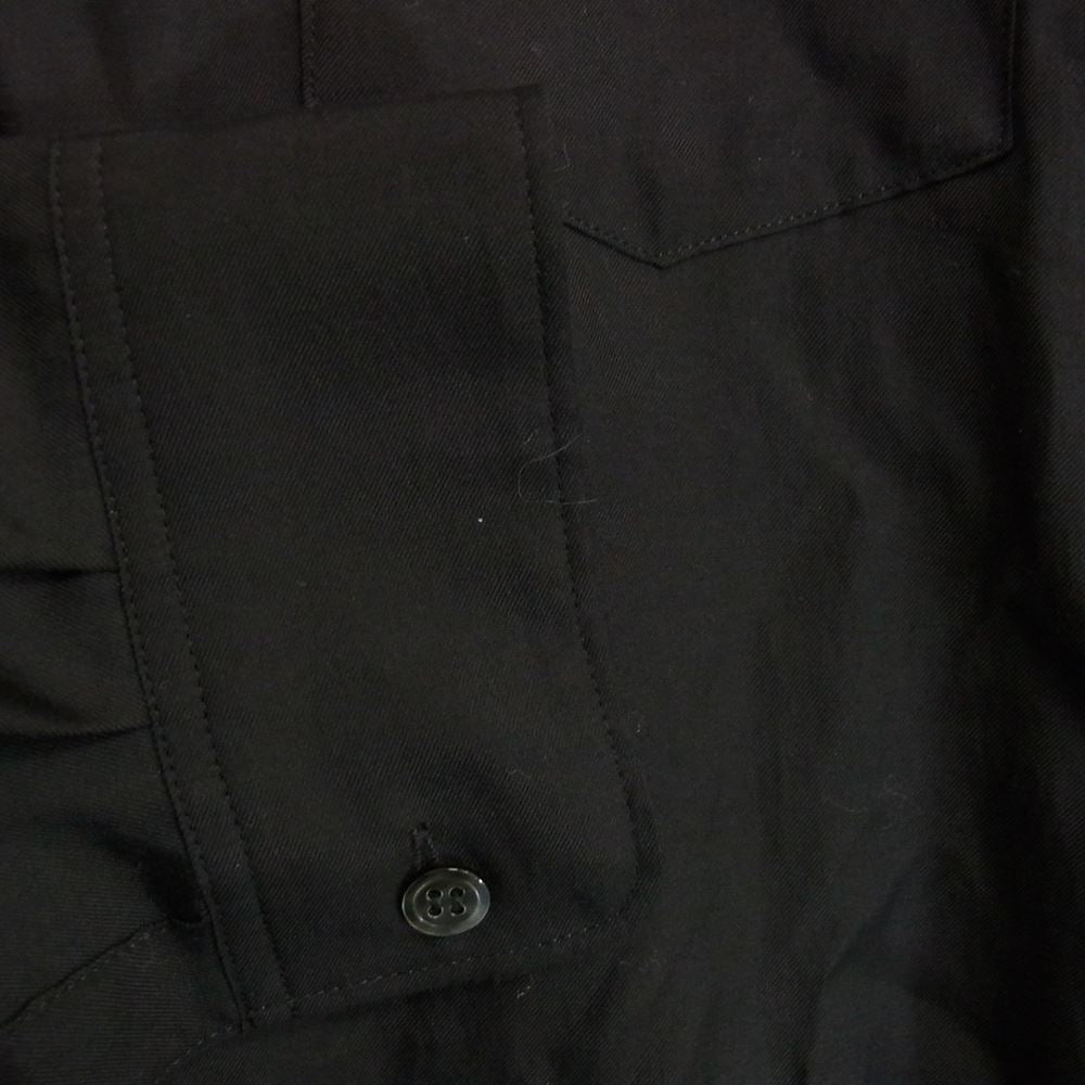 UNDERCOVER アンダーカバー 21SS UC1A4404 ビエラ ワイヤー 刺繍 ウエスタン 長袖 シャツ ブラック系 1【中古】
