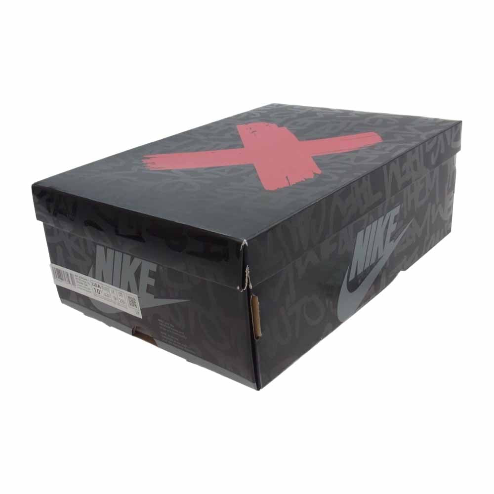 NIKE ナイキ 555088-036 AIR JORDAN 1 RETRO HIGH OG REBELLIONAIRE エア ジョーダン 1 レトロ ハイ オリジナル レベリオネア スニーカー グレー系 ブラック系 28.5cm【極上美品】【中古】