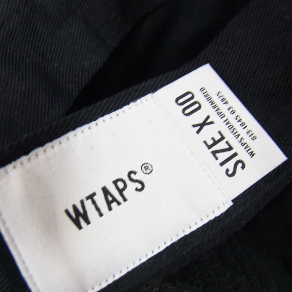 WTAPS ダブルタップス 19AW 192HCDT-HT02 T-5 02/CAP WOPO MELTON メルトン キャップ ブラック系 00【中古】