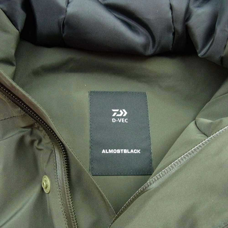 ディーベック ALMOSTBLACK オールモストブラック 22AW VF-20800129 GORE-TEX 2L SHELL ゴアテックス  2レイヤー プリマロフトシェル 中綿 ジャケット モスグリーン系 3【美品】【中古】