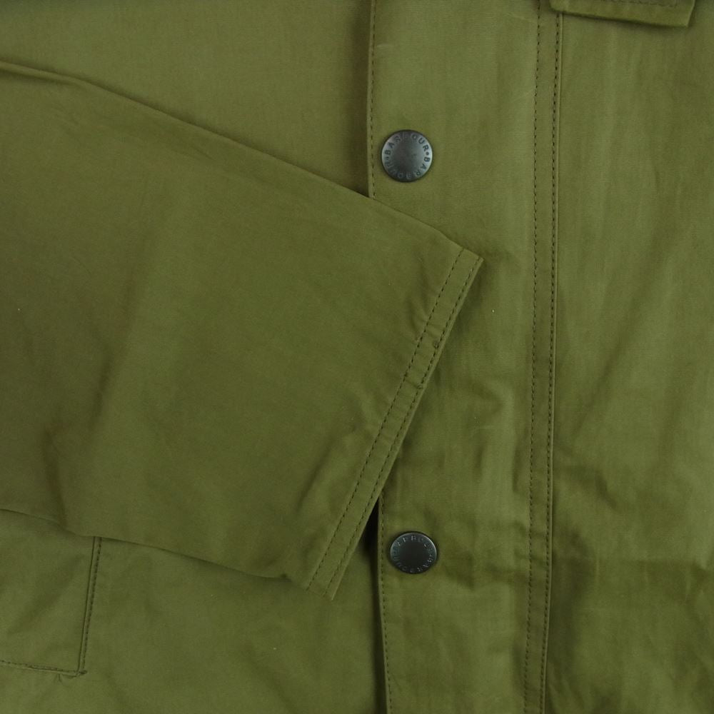 Barbour バブアー 2201152 BEDALE SL PEACHED ビデイル スリムフィット ピーチド ジャケット カーキ系 40【中古】