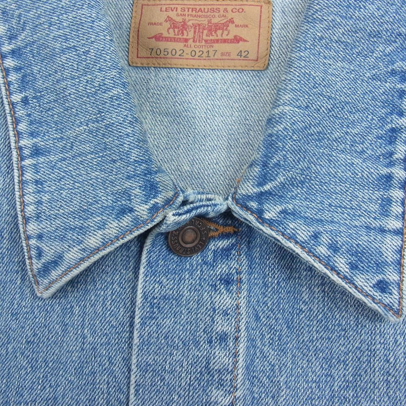 Levi's リーバイス PC9-85206-0000 LVC ORANGE TAB TYPE II トラッカー