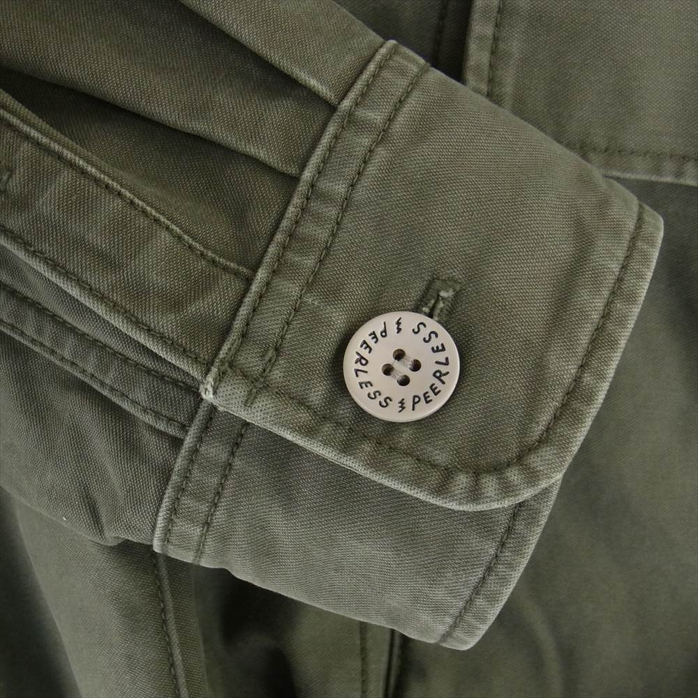 VISVIM ビズビム 19SS 0119105013028 DOMAINE SHIRT JKT PALISADES ドメーヌ パリセーズ シャツ ジャケット カーキ系 2【中古】
