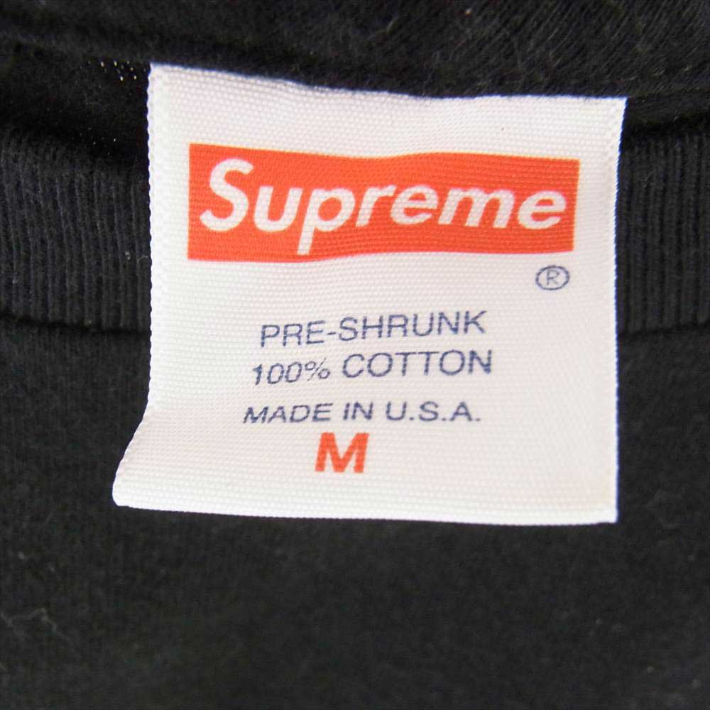 Supreme シュプリーム 20SS Rammellzee Tag Tee ラメルジー タグ ロゴ プリント 半袖 Tシャツ ブラック系 M【中古】
