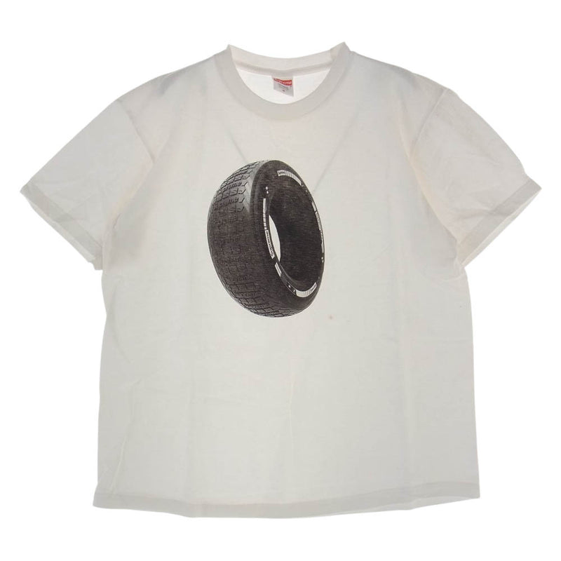 Tシャツ/カットソー(半袖/袖なし)SUPREME タイヤ柄　Tシャツ