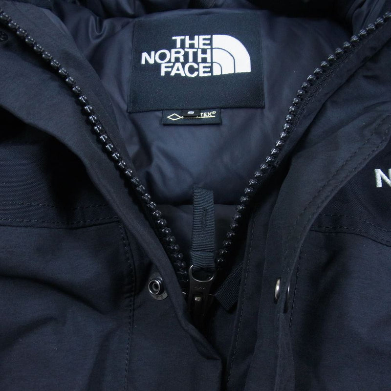 THE NORTH FACE ノースフェイス ダウンジャケット ND91835 Mountain Down Coat ゴアテックス マウンテン ダウン コート ジャケット ブラック系 S